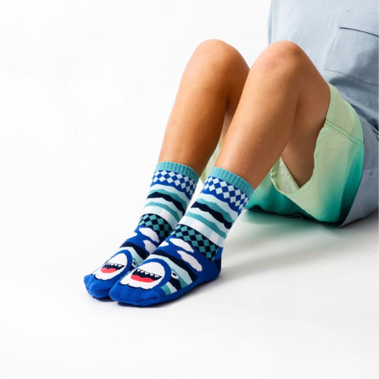 Lolly Kicks Fun Socks | Shark