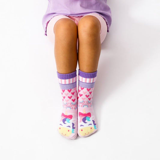 Lolly Kicks Fun Socks | Unicorn