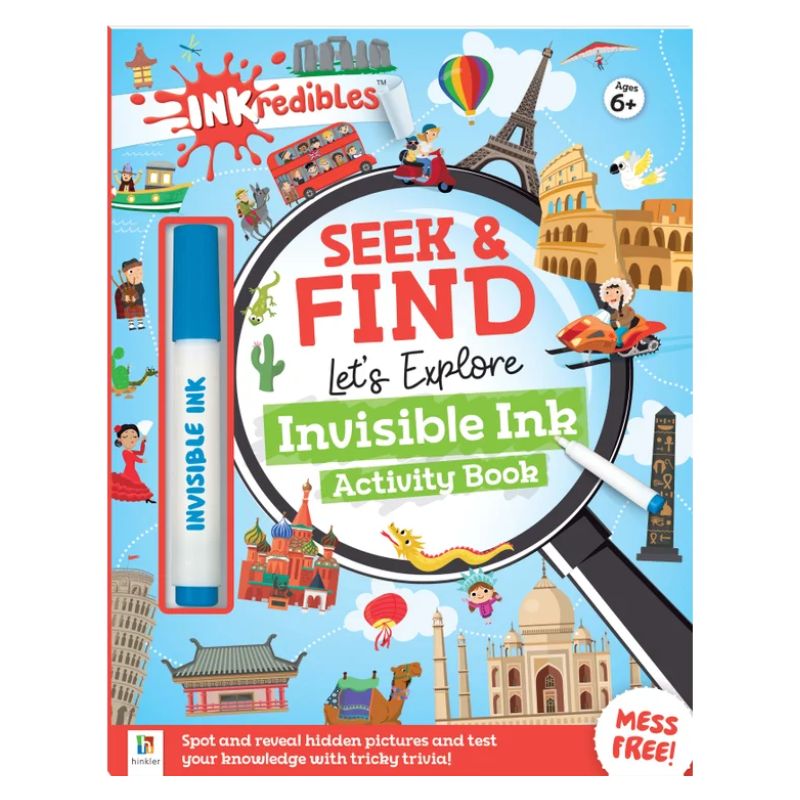 Seek & Find Activity Book | 6 yrs+