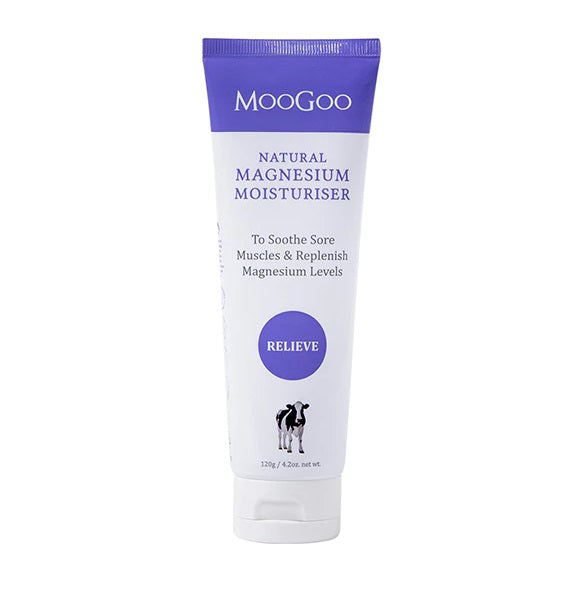 Natural Magnesium Moisturiser 120g | Moo Goo