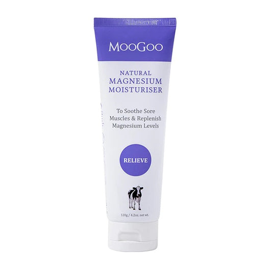 Natural Magnesium Moisturiser 120g | Moo Goo