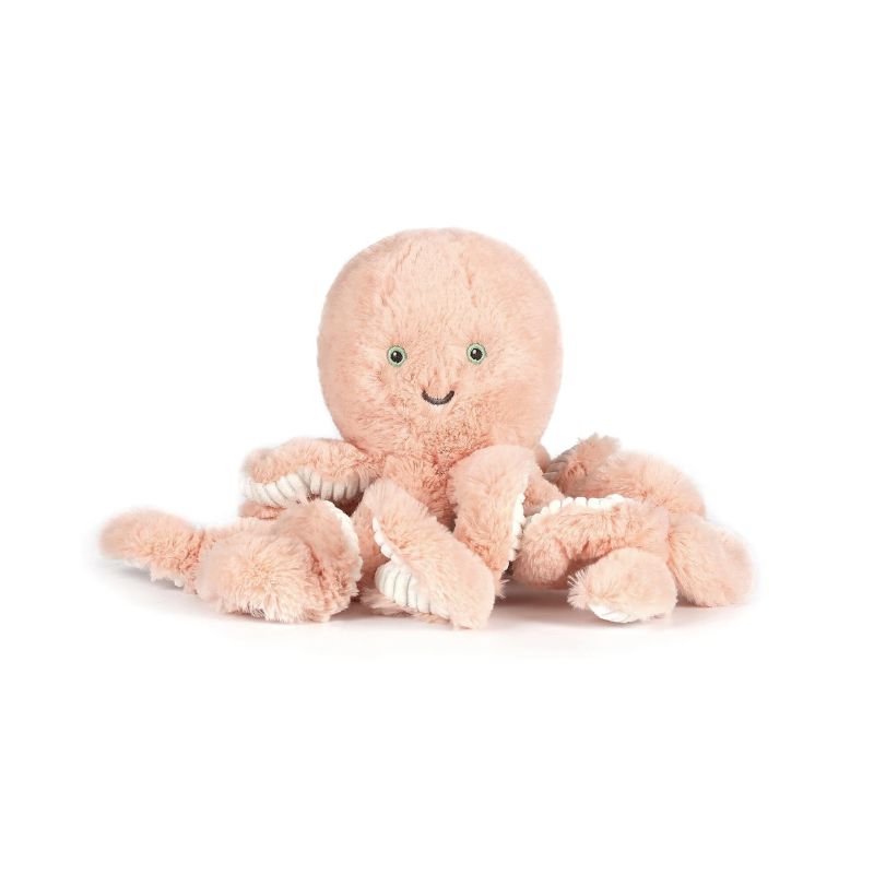 Mini Octopus Pink Plush Toy | OB Designs | The Sensory Hive