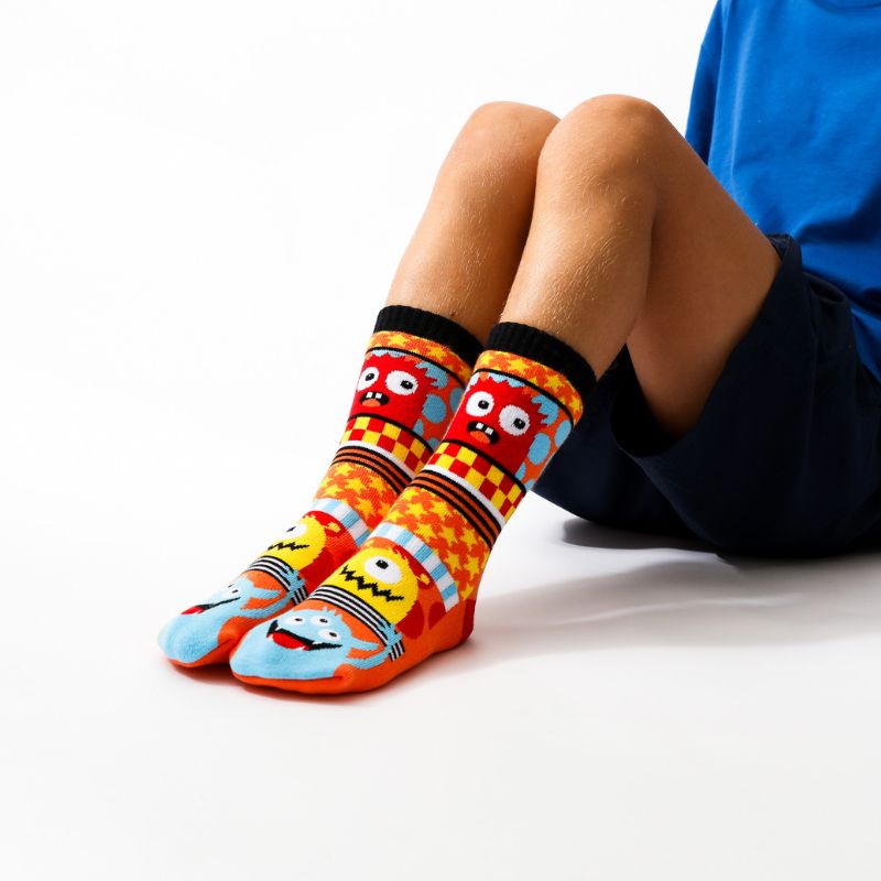 Lolly Kicks Fun Socks | Monsters