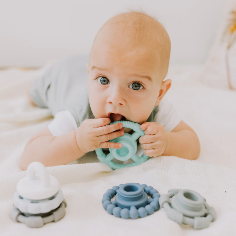 Rainbow Stacker Teether | JellyStone