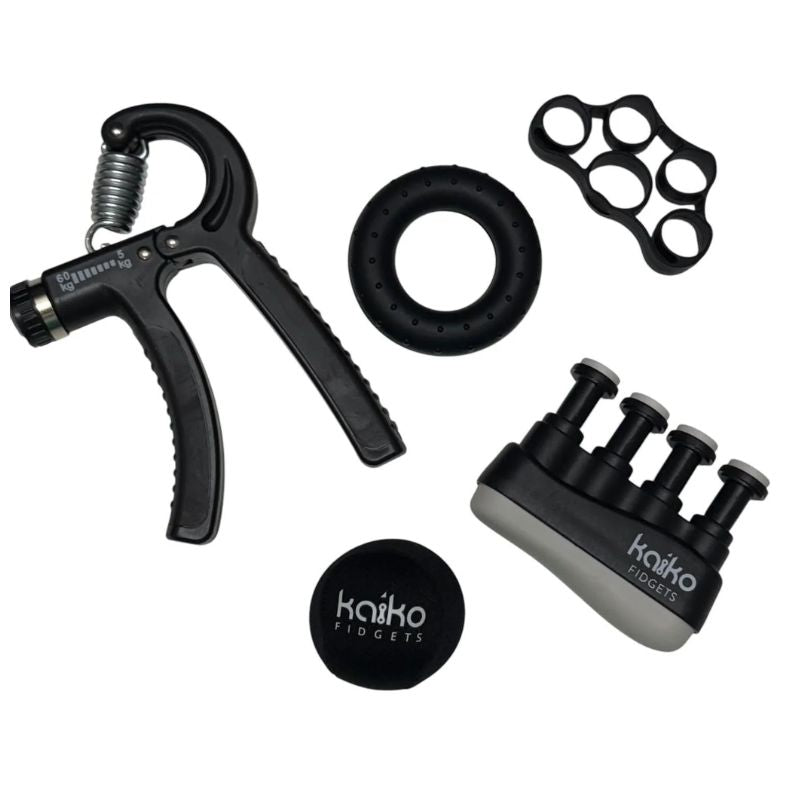 Kaiko | Hand Strength & Sensory Regulation Kit | Grip Trainer & Fidget Set