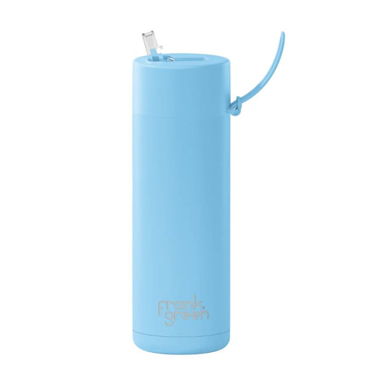 Frank Green Reusable Drink Bottle | 595mL | Sky Blue