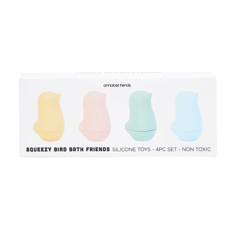 Squeezy Bird Bath Friends | Annabel Trends | The Sensory Hive