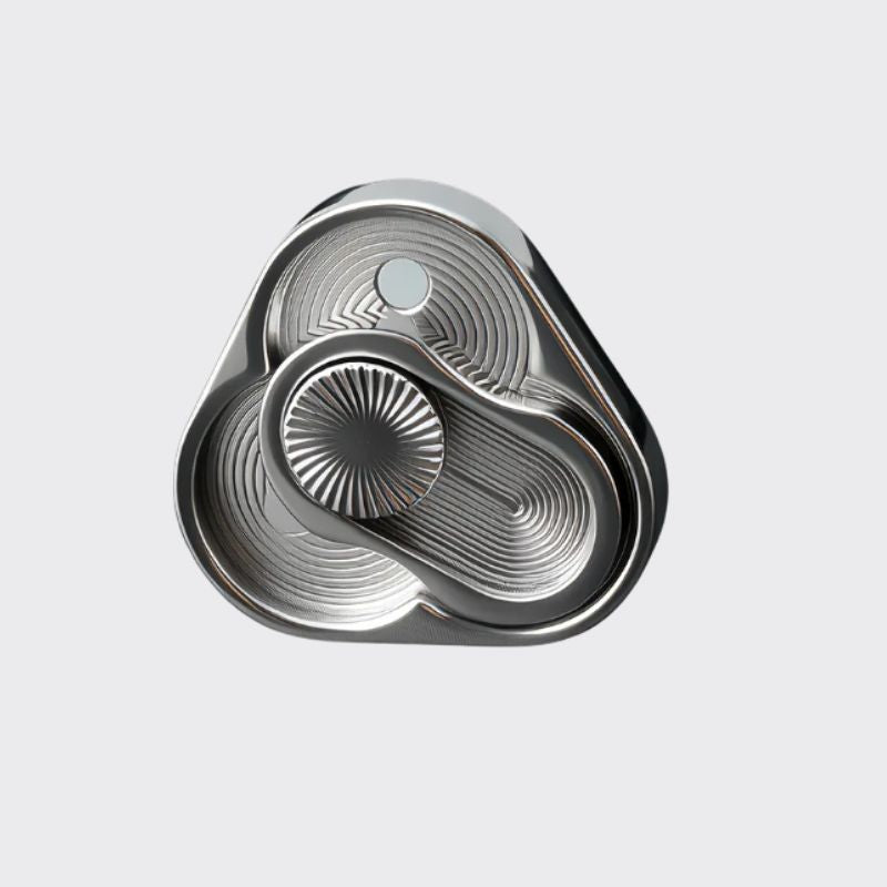 Triangle Coin Push Fidget