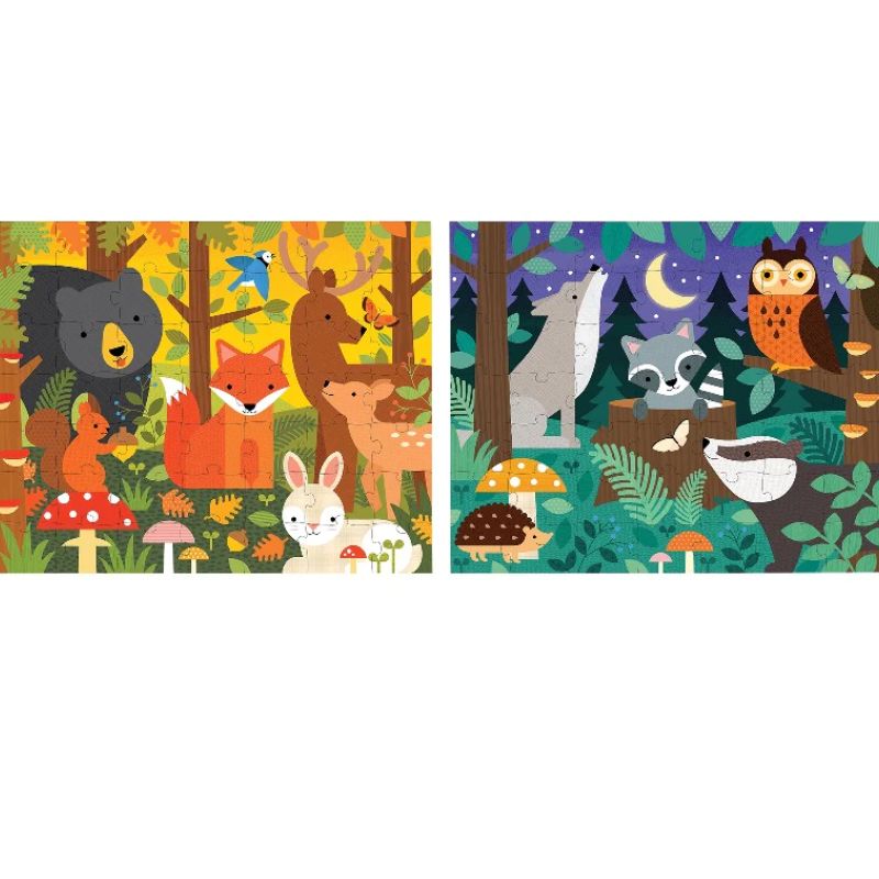 Two Sided on the go puzzle | 2 puzzles in 1 |The Sensory hive