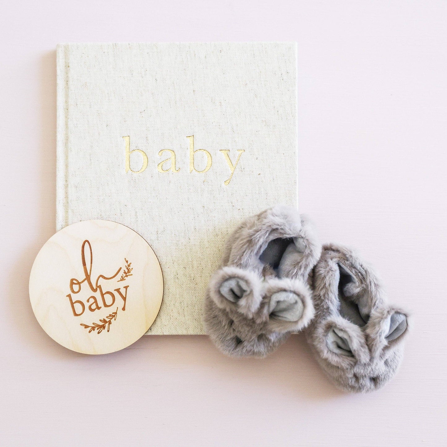 Luxe Bunny Booties Grey