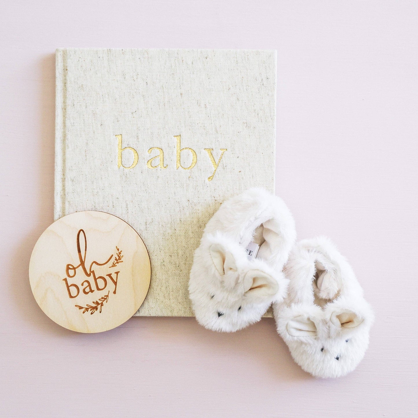 Luxe Bunny Booties Ivory