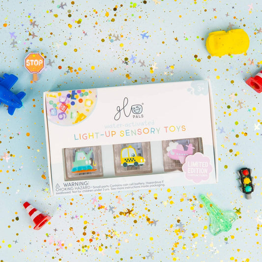 Bath Light-Up Cubes, 6-Pack Auto Gift Set by Jellystone Designs