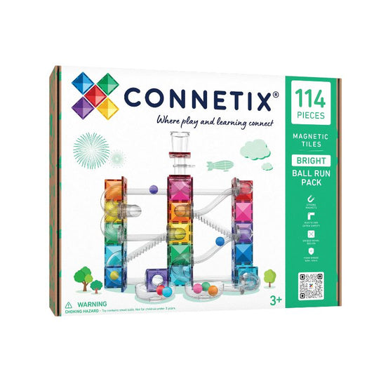 Ball Run Pack 114 pc | CONNETIX Magnetic Tiles