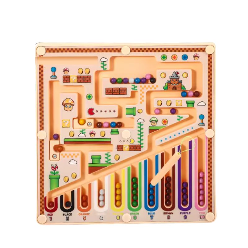 Magnetic Colour Sorting Maze