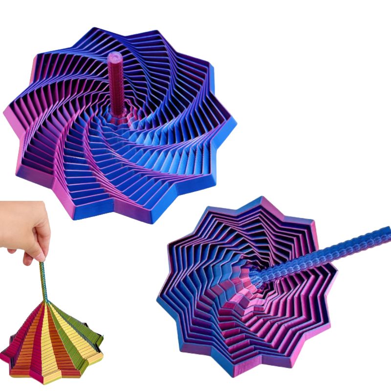 Hexagon illusion Fidget Toy