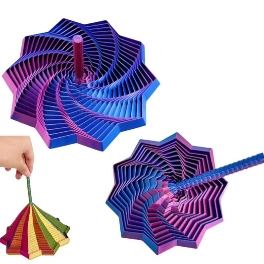 Hexagon illusion Fidget Toy