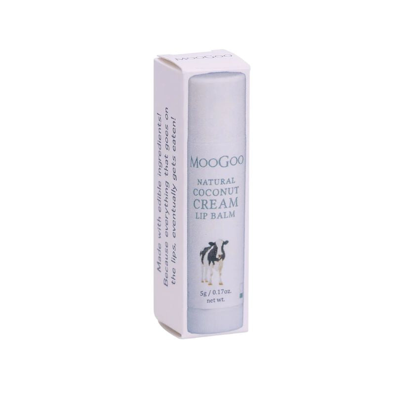 Moo Goo Edible Lip Balm 5gm | Natural Coconut Cream