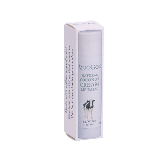 Moo Goo Edible Lip Balm 5gm | Natural Coconut Cream