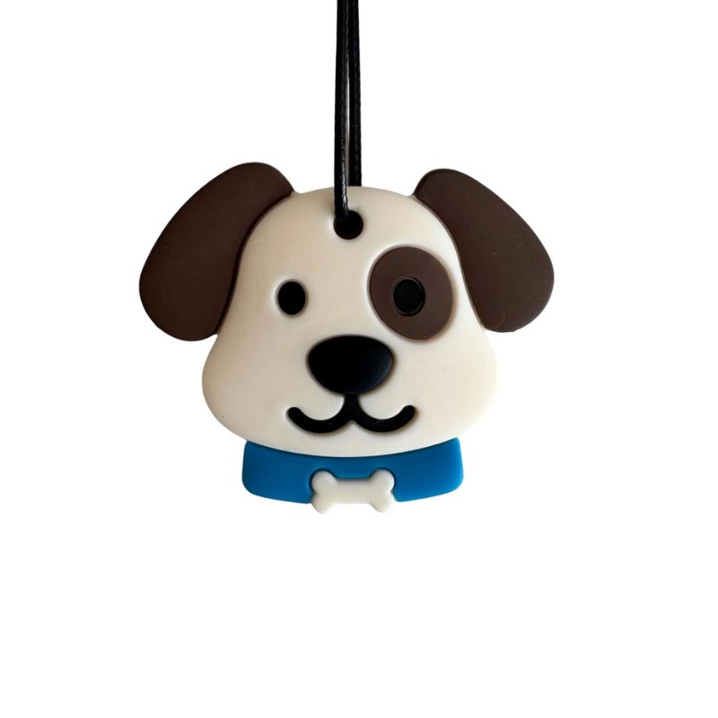 Puppy Sensory Chew Medium Blue Colar