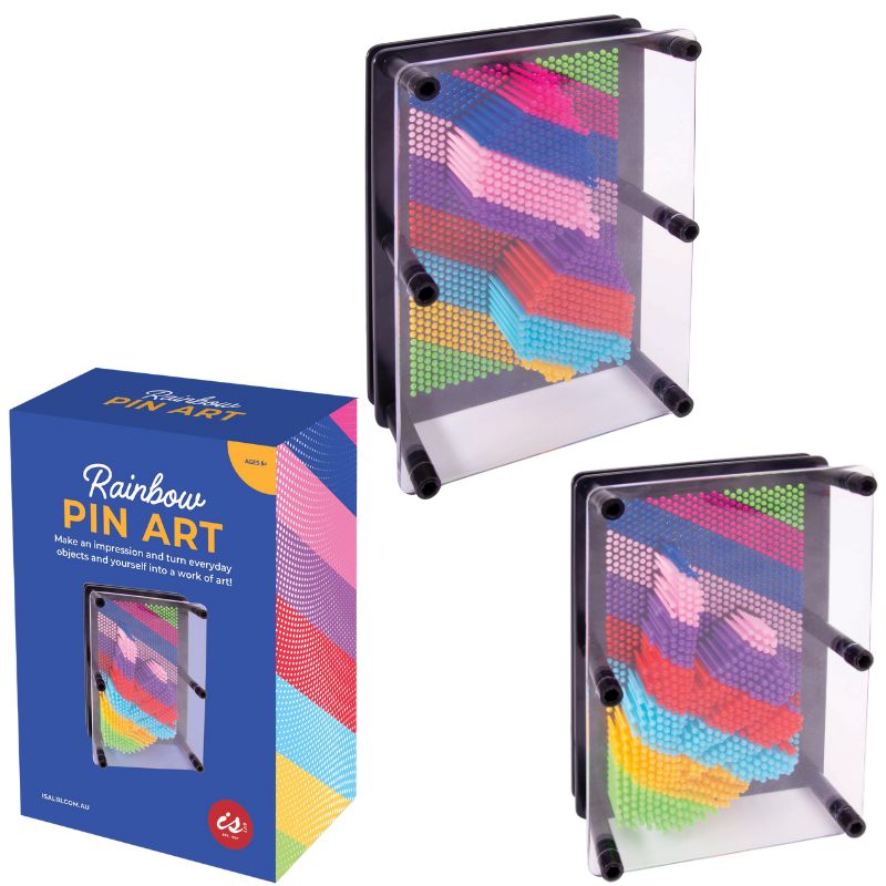 Rainbow Pin Art | Ages 5+ – The Sensory Hive