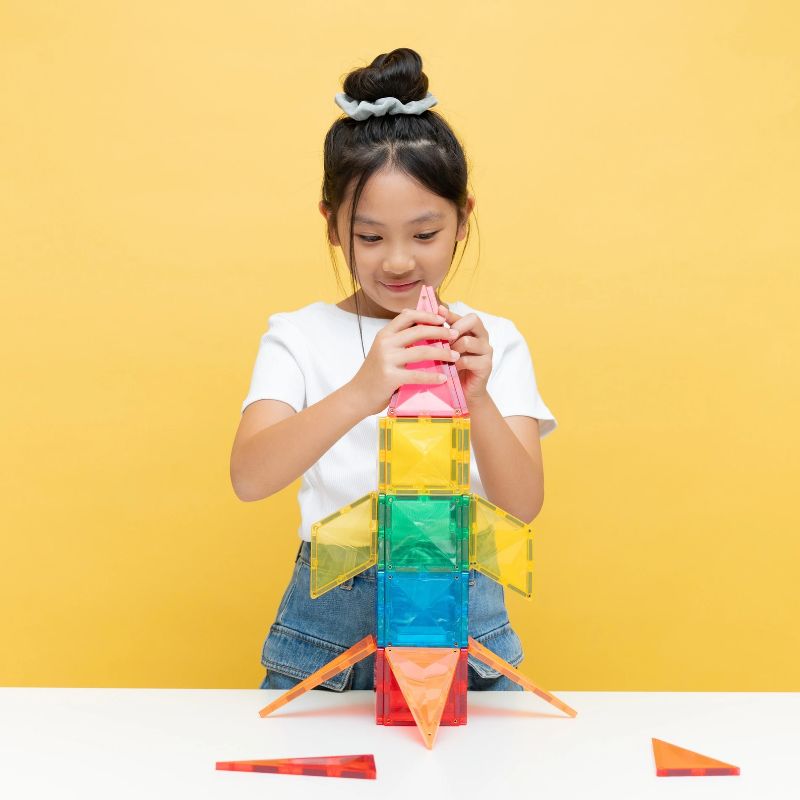 Light Rocket Pack 30 pc | CONNETIX Magnetic Tiles