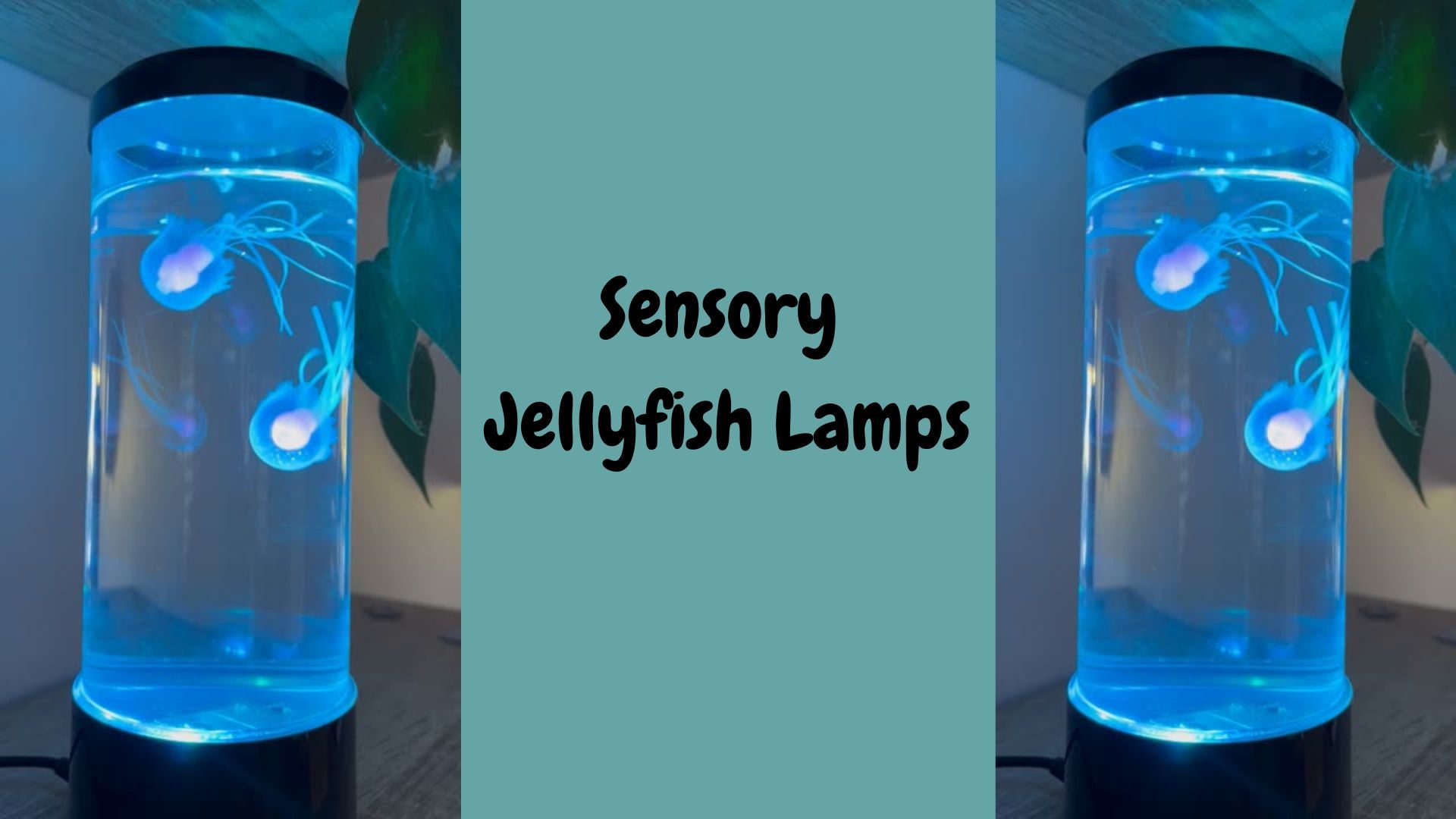 Load video: Sensory jellyfish lamps