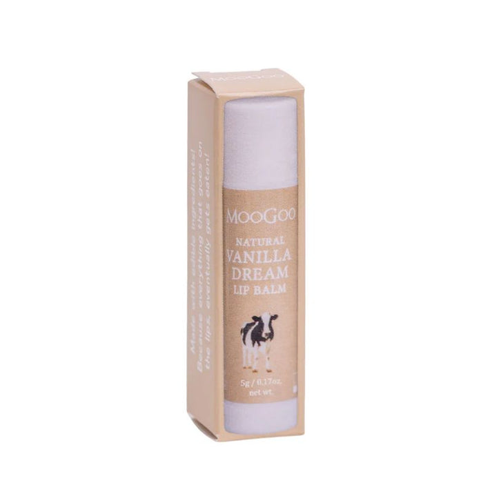 Moo Goo Lip Balm 5gm | Natural Vanilla Dream – The Sensory Hive