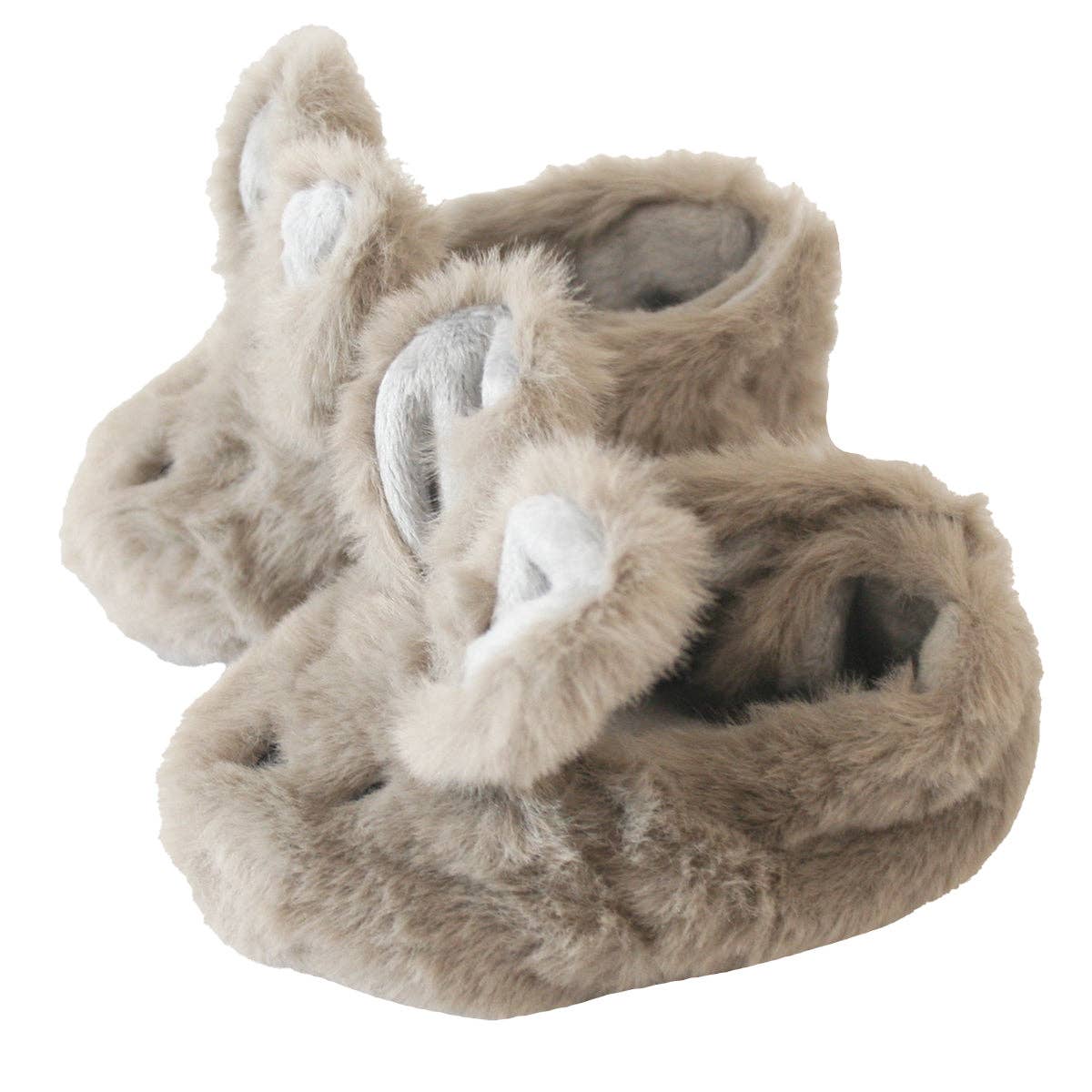 Luxe Bunny Booties Grey
