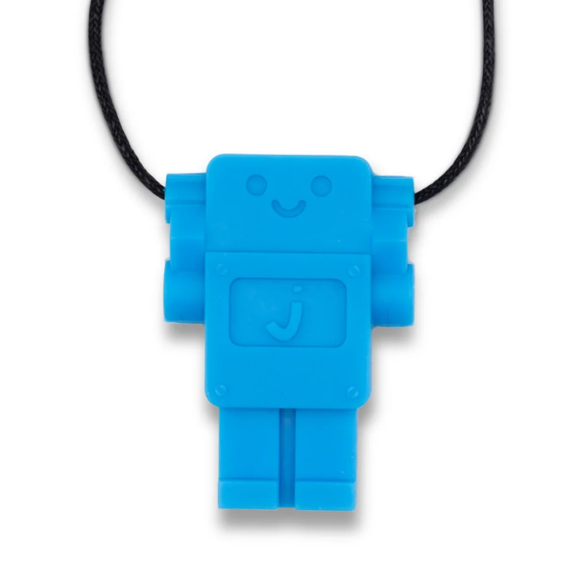Blue Havana Jellystone Silicone Chewy Necklace