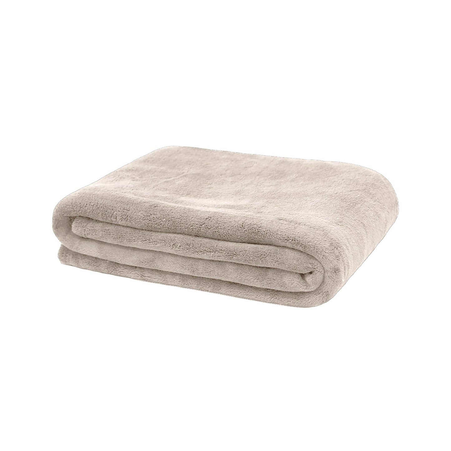 Microplush Throw Blanket: Stone