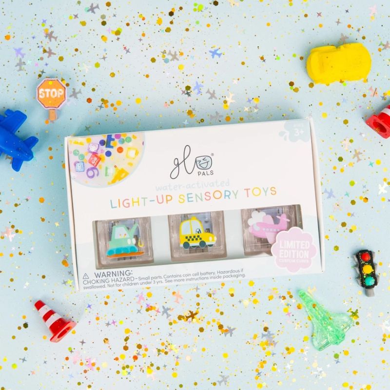 GLO PALS Auto Light Up Cubes | LIMITED EDITION 6 PACK
