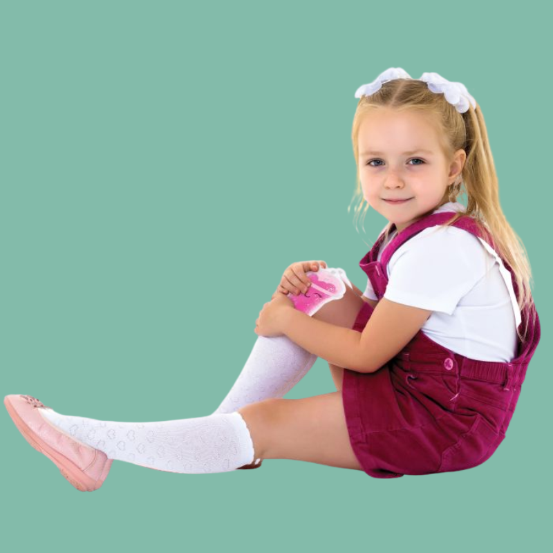 Cute sensory gel bead soothers shaped like drinks and ice creams – blue bubble tea, pink smoothie, yellow popsicle, and green soft serve cone – fun reusable kids cooling gel pack